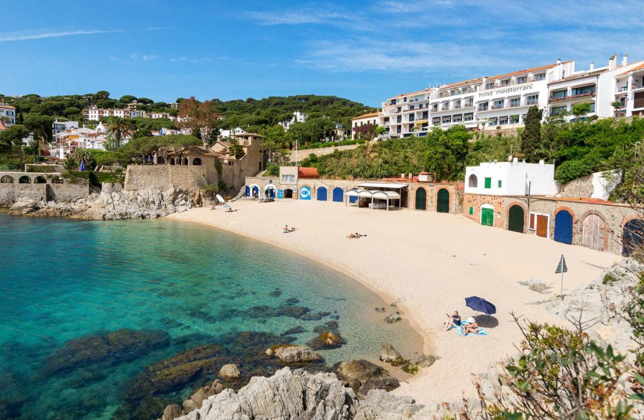 Hotel Mediterrani Calella De Palafrugell Exterior foto